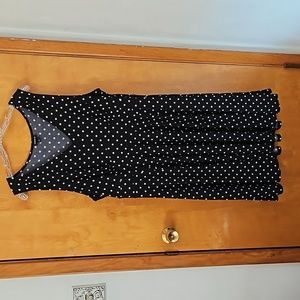 Polka dot skater dress